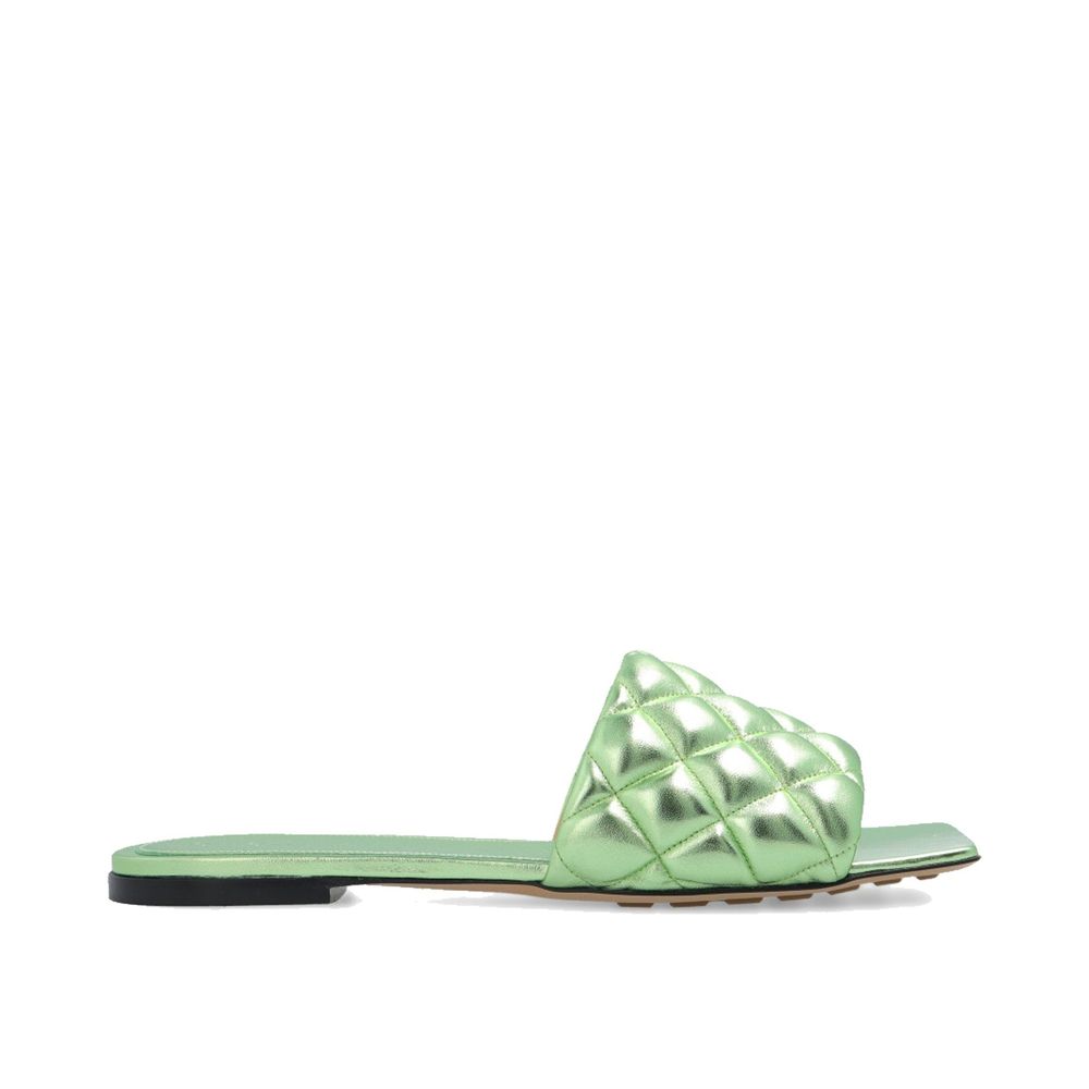 Bottega Veneta Bicolor Calfskin Slippers
