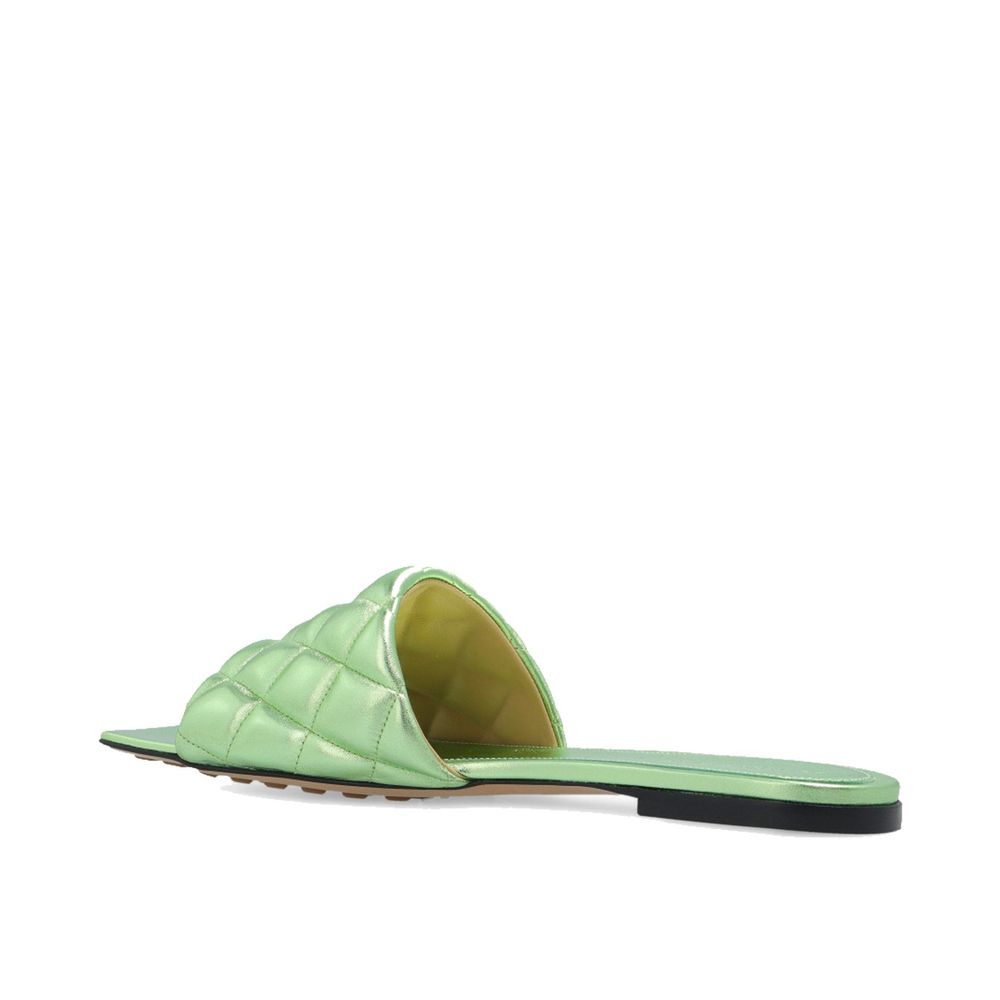 Bottega Veneta Bicolor Calfskin Slippers