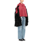Maison Margiela Red Leather Coat