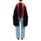Maison Margiela Red Leather Coat