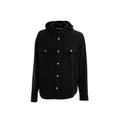 Palm Angels Black Denim Shirt