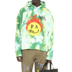 Palm Angels Bicolor Cotton Sweatshirt