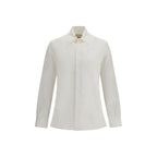 Valentino Garavani White Cotton Dress Shirt