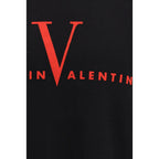 Valentino Garavani Black Cotton T-Shirt
