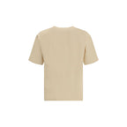 Valentino Garavani Beige Cotton T-Shirt