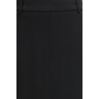 Tom Ford Black Acetate Long Skirt