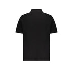 Balmain Black Cotton Polo Shirt