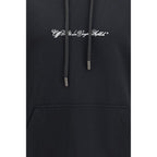 Off-White Black Cotton Sweatshirt