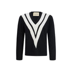 Valentino Garavani Black Wool Oves Aries Sweatshirt