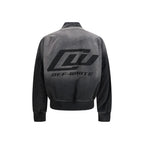 Off-White Black Cotton Bomber