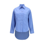 Balenciaga Blue Cotton Shirt