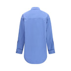 Balenciaga Blue Cotton Shirt