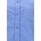 Balenciaga Blue Cotton Shirt