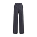 Miu Miu Gray Wool Oves Aries Dress Pants