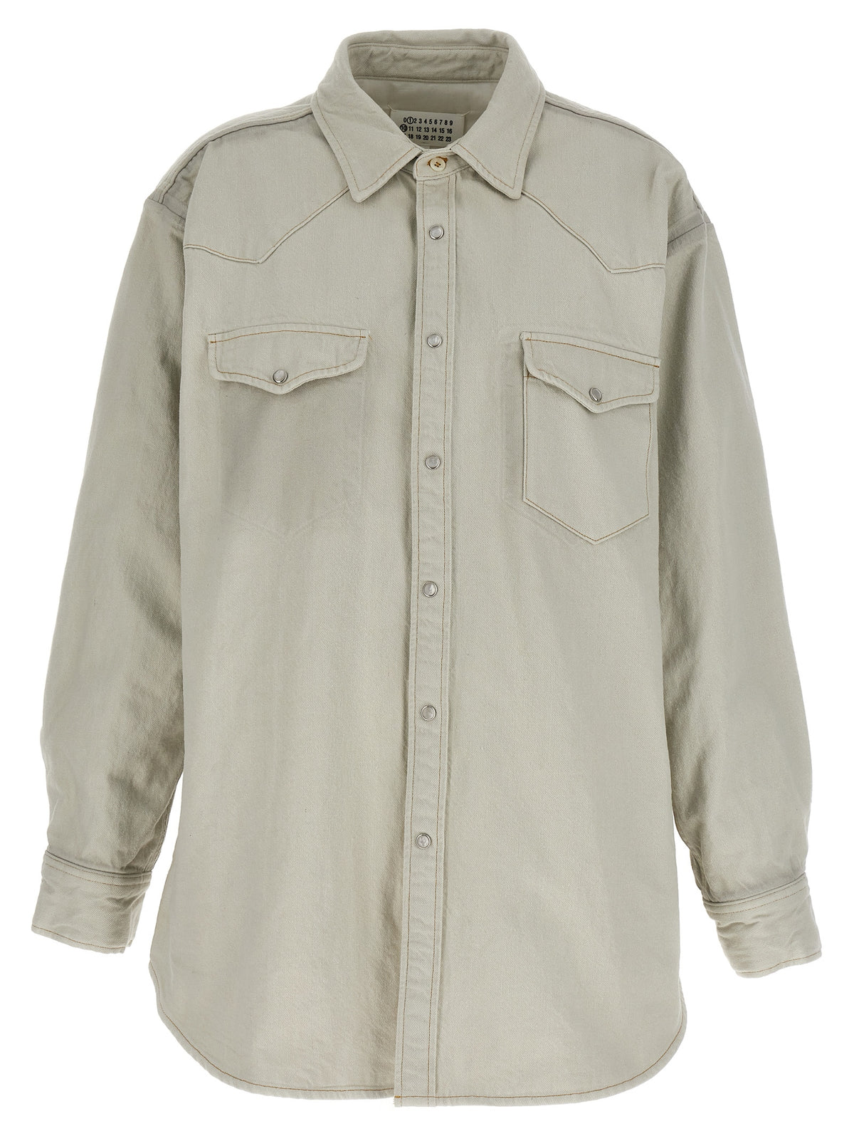 Maison Margiela White Cotton Denim Jacket