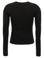 Alexander McQueen Black Wool Cardigan