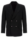 Etro Black Virgin Wool Blazer