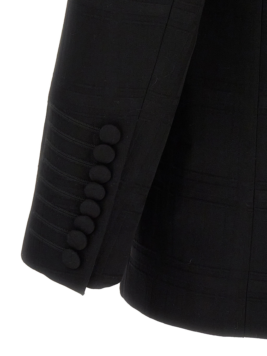 Etro Black Virgin Wool Blazer