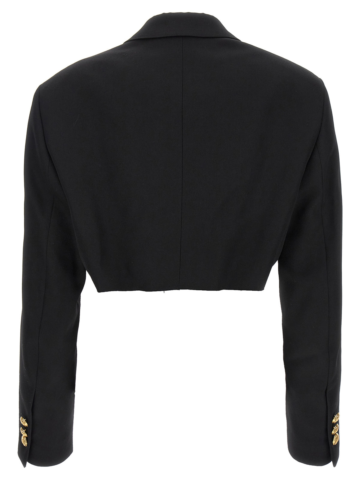 Palm Angels Black Polyester Blazer