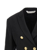 Palm Angels Black Polyester Blazer