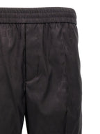 Valentino Garavani Black Polyamide Casual Pants