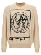 Etro Beige Cotton Cardigan