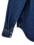 Palm Angels Blue Polyester Denim Jacket