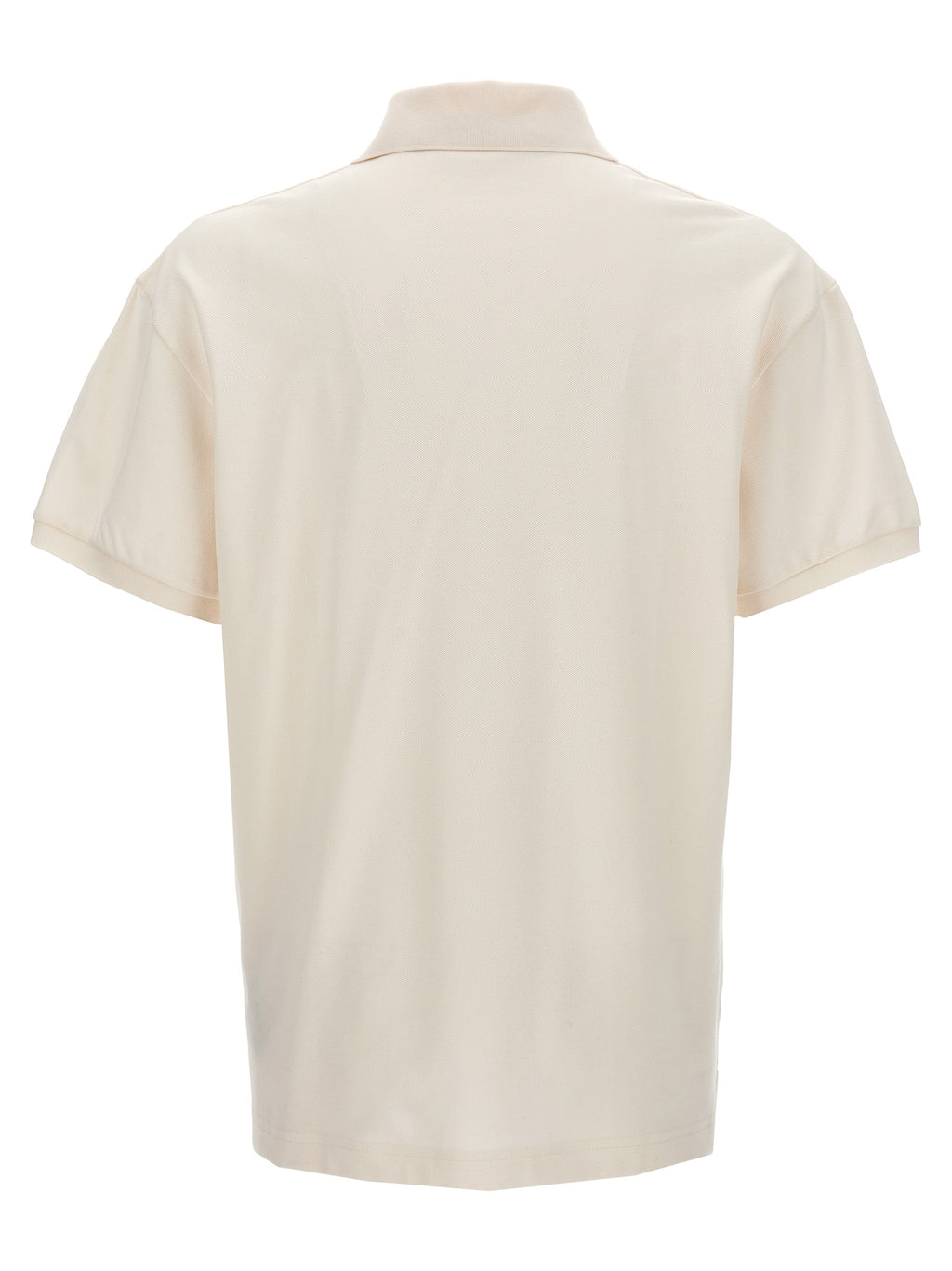Palm Angels White Polyester Polo Shirt