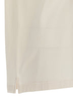 Palm Angels White Polyester Polo Shirt