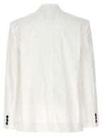Moschino White Cotton Blazer