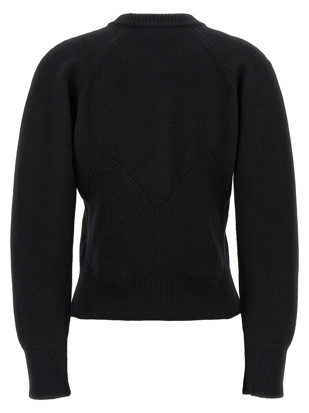 Alexander McQueen Black Wool Cardigan