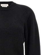 Alexander McQueen Black Wool Cardigan