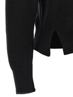 Alexander McQueen Black Wool Cardigan