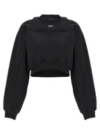 Off-White Bicolor Cotton Sweatshirt
