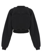 Off-White Bicolor Cotton Sweatshirt