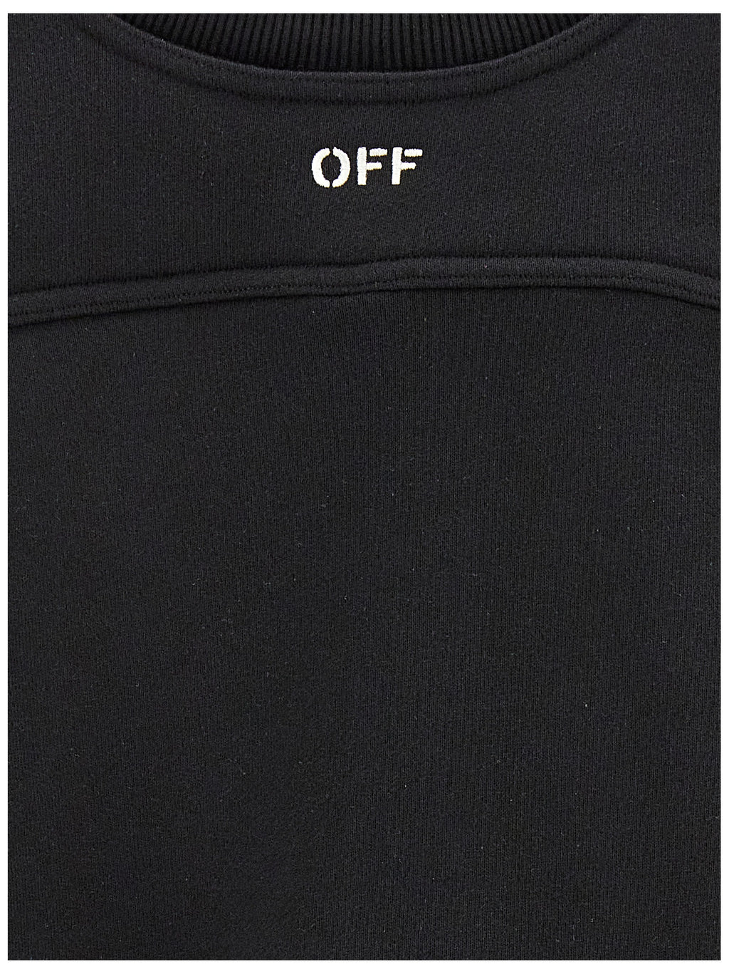 Off-White Bicolor Cotton Sweatshirt