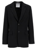 Moschino Black Polyester Blazer