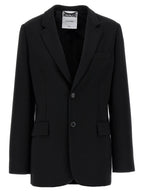 Moschino Black Polyester Blazer