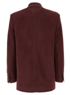 Etro Bordeaux Wool Blazer