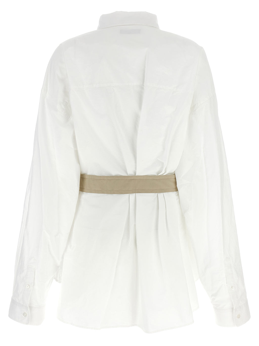 Balenciaga White Cotton Blouse
