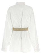 Balenciaga White Cotton Blouse