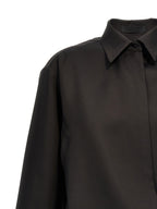 Valentino Garavani Black Wool Blouse