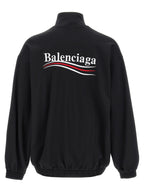 Balenciaga Black Polyamide Sweatshirt