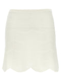 Tom Ford White Cotton Long Skirt