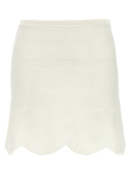 Tom Ford White Cotton Long Skirt