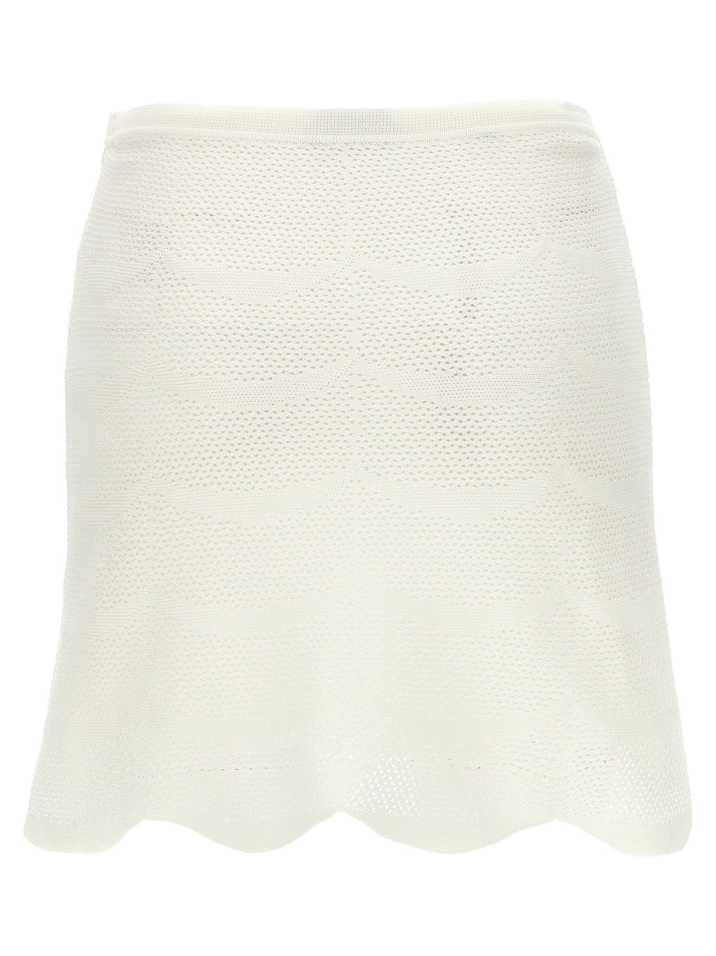 Tom Ford White Cotton Long Skirt