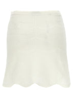 Tom Ford White Cotton Long Skirt