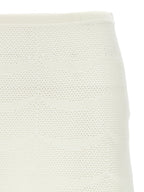 Tom Ford White Cotton Long Skirt
