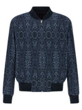 Etro Blue Cotton Bomber