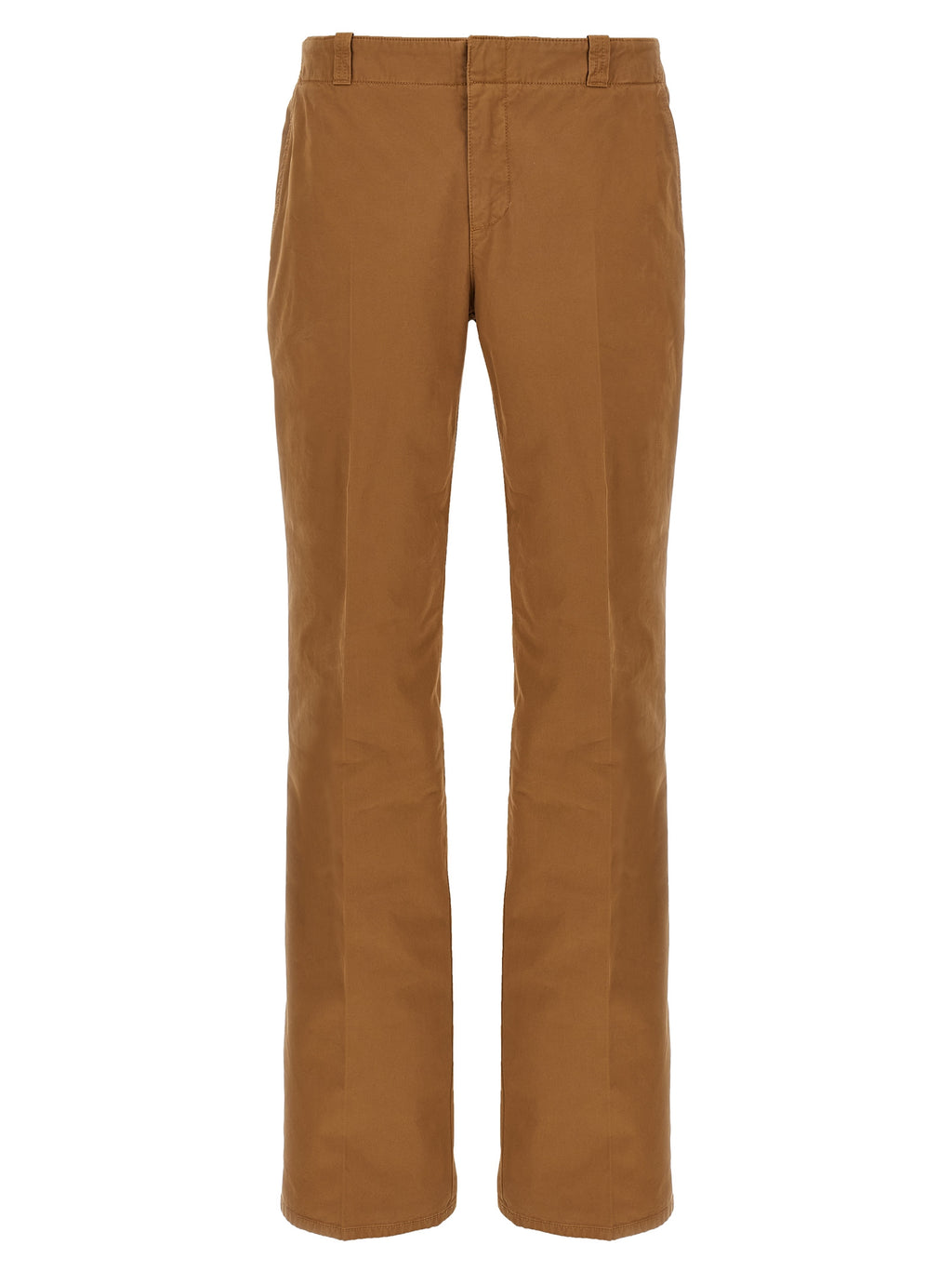 Alexander McQueen Brown Cotton Chino Pants